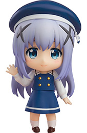 ＜ねんどろいど ご注文はうさぎですか？BLOOM チノ 冬制服Ver. ノンスケール プラスチック製 塗装済み可動フィギュア＞