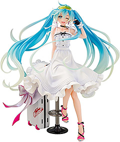 ＜初音ミク GTプロジェクト レーシングミク 2021 Vacation Style Ver. 1/7スケール プラスチック製 塗装済み完成品フィギュア＞