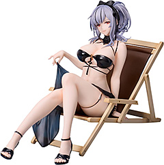 ＜アズールレーン ジュリオ・チェザーレ 日差しのAlta marea 1/7スケール PVC&ABS製 塗装済み 完成品フィギュア＞