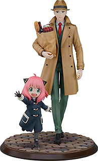 ＜SPY×FAMILY アーニャ＆ロイド 1/7スケール プラスチック製 塗装済み完成品フィギュア＞