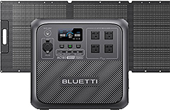 ＜BLUETTI ポータブル電源 ソーラーパネルセット AC180 1152Wh/1800W 200Wソーラーチャージャー＞