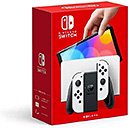 ＜Nintendo Switch(有機ELモデル) Joy-Con(L)/(R) ホワイト＞