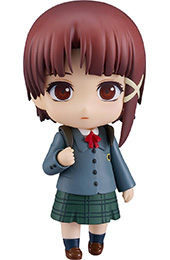 ＜ねんどろいど serial experiments lain 岩倉玲音 ノンスケール プラスチック製 塗装済み可動フィギュア＞