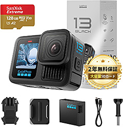 ＜GoPro HERO13 Black ゴープロ ごーぷろ アクションカメラ HyperSmooth 6.0 HDRビデオ スターターセット＞