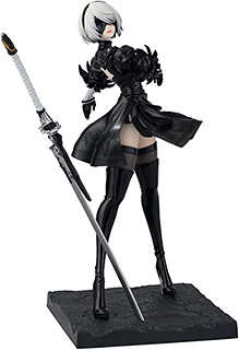 ＜フリュー アニメ 「NieR:Automata Ver1.1a」 TENITOL 2B (ヨルハ二号B型) 全高約220mm ノンスケール ATBC-PVC製 塗装済み 完成品 フィギュア AMU-TNL0101＞