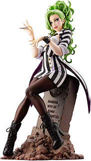 ＜壽屋(KOTOBUKIYA) BEETLEJUICE HORROR美少女 ビートルジュース 1/7スケール PVC製 塗装済み完成品 フィギュア＞