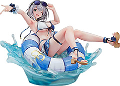 ＜ホロライブプロダクション 白銀ノエル 水着Ver. 1/7スケール プラスチック製 塗装済み完成品 再販＞