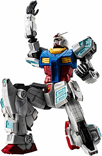 ＜TAMASHII NATIONS ROBOT魂 GUNDAM NEXT FUTURE PAVILION ＜SIDE MS＞ RX-78F00/E ガンダム 約130mm PVC&ABS製 塗装済み可動フィギュア＞