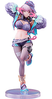 ＜グリッドマン ユニバース 新条アカネ [Dreamy Divas Ver.] 1/7スケール 磁石&プラスチック製塗装済み完成品 ぬいぐるみ セット＞