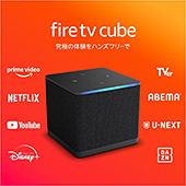 ＜Amazon Fire TV Cube(キューブ) | 究極の体験をハンズフリーで | ストリーミングメディアプレイヤー＞