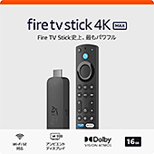 ＜Amazon Fire TV Stick 4K Max(マックス) | Fire TV Stick史上最もパワフル | ストリーミングメディアプレイヤー＞